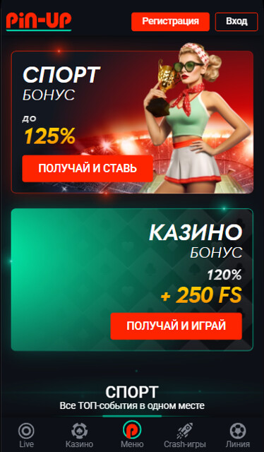 PinUp основная
