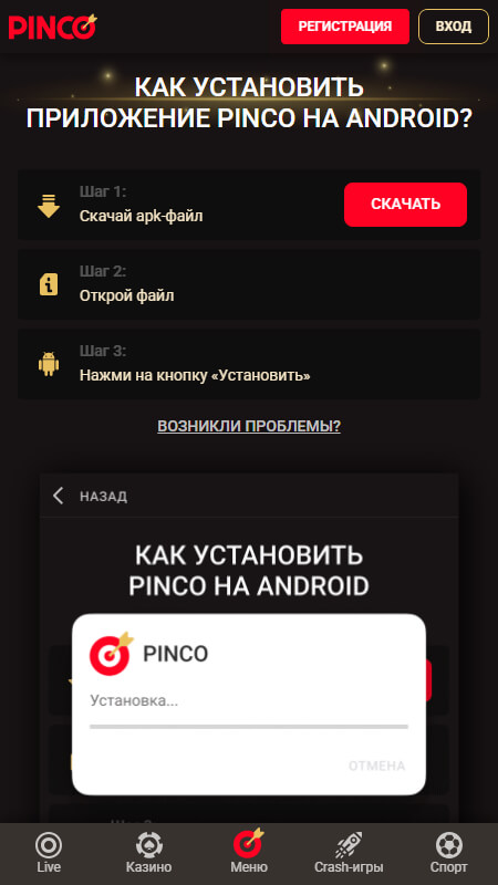Pinko приложение