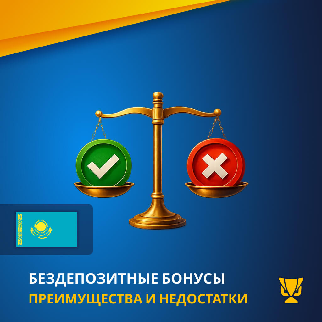 Преимущества и недостатки бездепозитных бонусов Казахстан