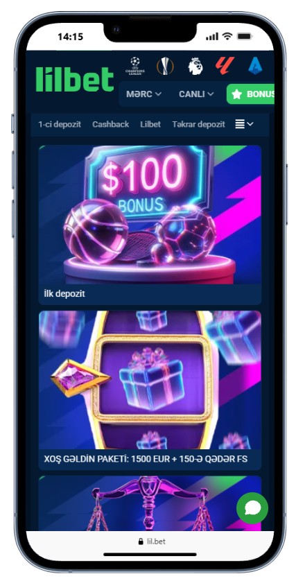 Lilbet Тип бонуса